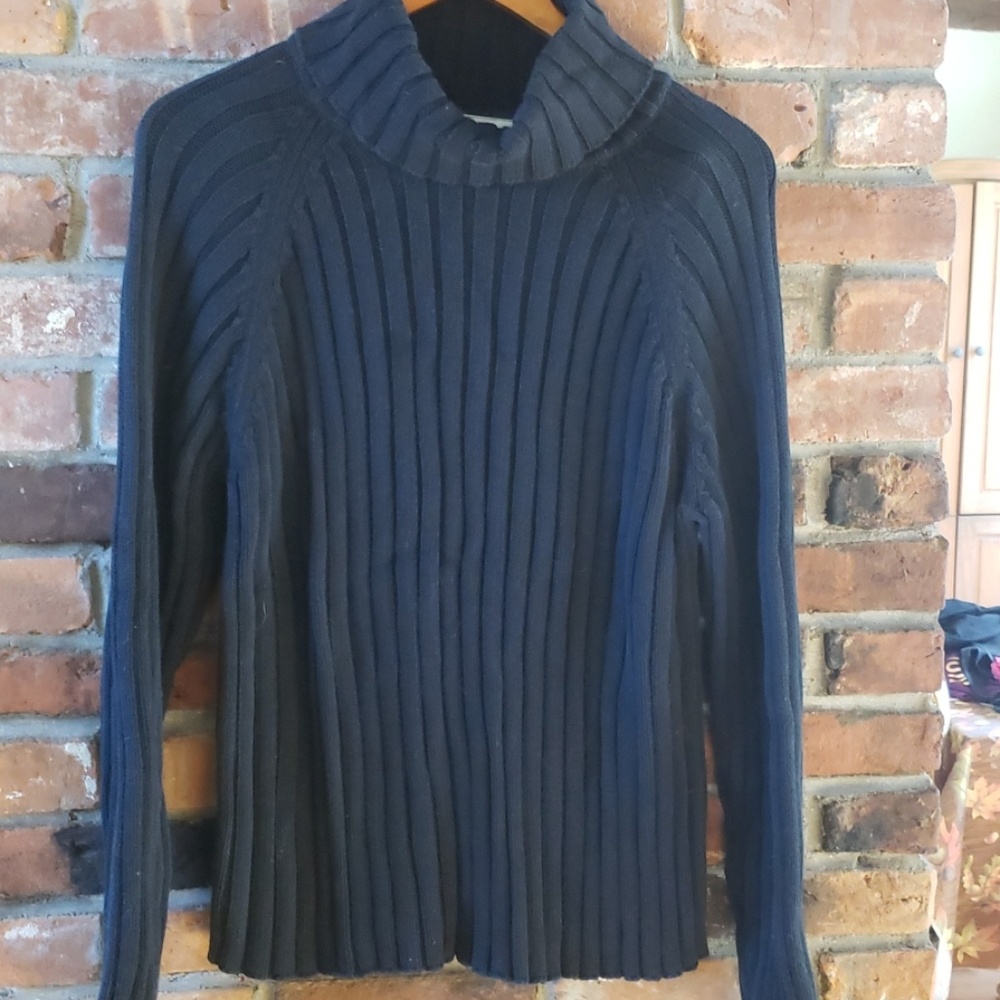 Bryn Walker turtleneck sweater black size L